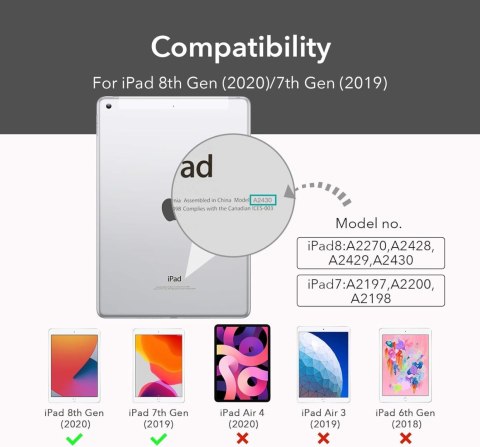 ETUI APPLE IPAD 10.2" 8 GEN. 2020 / 7 GEN. 2019 CZARNE PODSTAWKA ZAMYKANE ETUI APPLE IPAD 10.2" 8 GEN. 2020 / 7 GEN. 2019 CZARNE PODSTAWKA ZAMYKANE