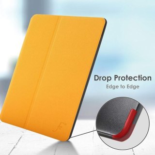 ETUI APPLE IPAD AIR 2022/ 2020 POMARAŃCZOWE ZAMYKANE Z KLAPKĄ OCHRONNE