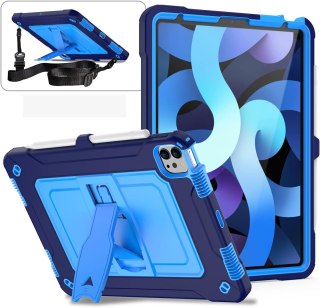 ETUI APPLE IPAD PRO 11 2021/ 2020/ 2018 GRANATOWE NIEBIESKIE Z PODSTAWKĄ