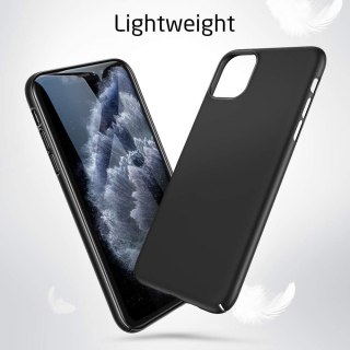 ETUI APPLE IPHONE 11 PRO CZARNE PLECKI WYSOKA OCHRONA TWARDE WYTRZYMAŁE