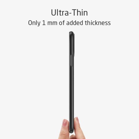 ETUI APPLE IPHONE 11 PRO CZARNE PLECKI WYSOKA OCHRONA TWARDE WYTRZYMAŁE