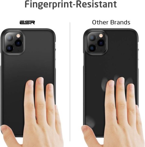 ETUI APPLE IPHONE 11 PRO CZARNE PLECKI WYSOKA OCHRONA TWARDE WYTRZYMAŁE