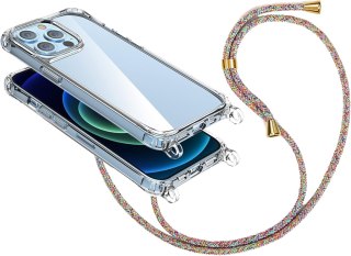 ETUI APPLE IPHONE 11 PRO PRZEZROCZYSTE WYTRZYMAŁE OCHRONNE SOLIDNE +SMYCZ