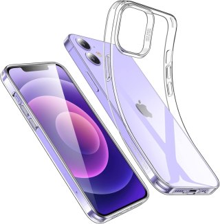 ETUI APPLE IPHONE 12 / 12 PRO PRZEZROCZYSTE PLECKI OCHRONNE WYTRZYMAŁE