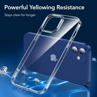 ETUI APPLE IPHONE 12 / 12 PRO PRZEZROCZYSTE PLECKI OCHRONNE WYTRZYMAŁE