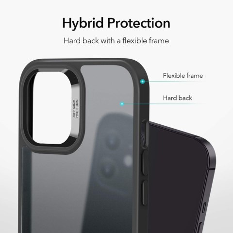 ETUI APPLE IPHONE 12 MINI PÓŁTRANSPARENTNE CZARNA RAMKA MATOWE SOLIDNE ETUI APPLE IPHONE 12 MINI PÓŁTRANSPARENTNE CZARNA RAMKA MATOWE SOLIDNE