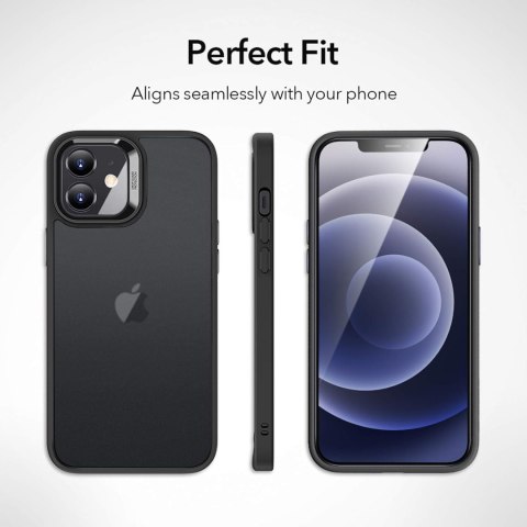 ETUI APPLE IPHONE 12 MINI PÓŁTRANSPARENTNE CZARNA RAMKA MATOWE SOLIDNE ETUI APPLE IPHONE 12 MINI PÓŁTRANSPARENTNE CZARNA RAMKA MATOWE SOLIDNE