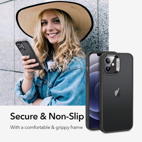 ETUI APPLE IPHONE 12 MINI PÓŁTRANSPARENTNE CZARNA RAMKA MATOWE SOLIDNE ETUI APPLE IPHONE 12 MINI PÓŁTRANSPARENTNE CZARNA RAMKA MATOWE SOLIDNE