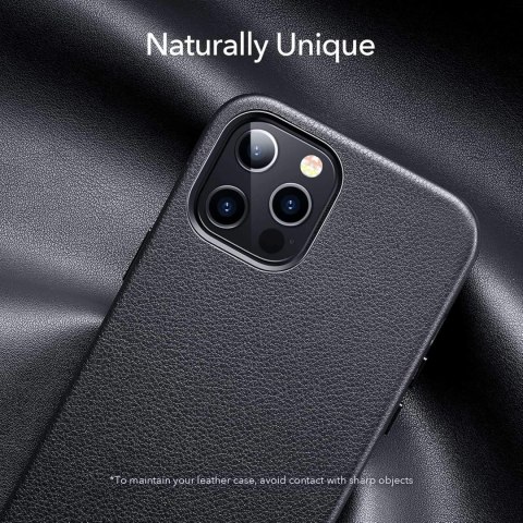 ETUI APPLE IPHONE 12 PRO MAX CZARNE IMITACJA SKÓRY PLECKI OCHRONNE SOLIDNE