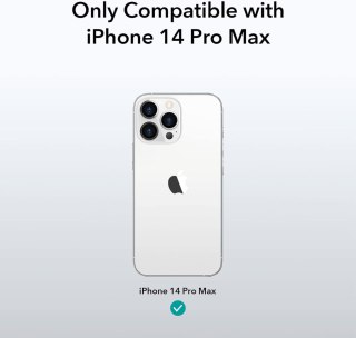 ETUI APPLE IPHONE 14 PRO MAX BEZBARWNE TRANSPARENTNE WYTRZYMAŁE OCHRONNE