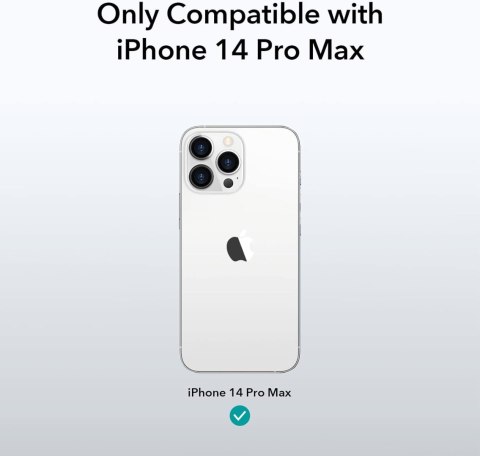 ETUI APPLE IPHONE 14 PRO MAX BEZBARWNE TRANSPARENTNE WYTRZYMAŁE OCHRONNE