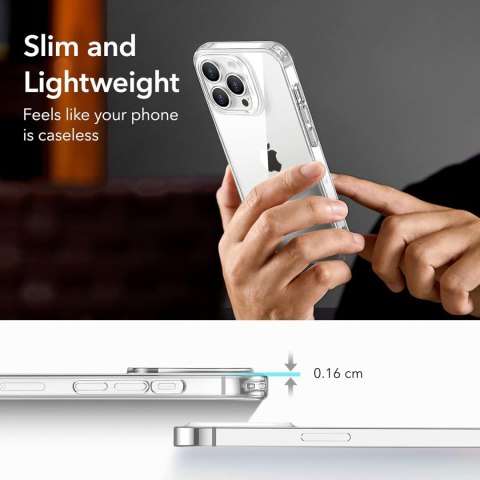 ETUI APPLE IPHONE 14 PRO MAX BEZBARWNE TRANSPARENTNE WYTRZYMAŁE OCHRONNE