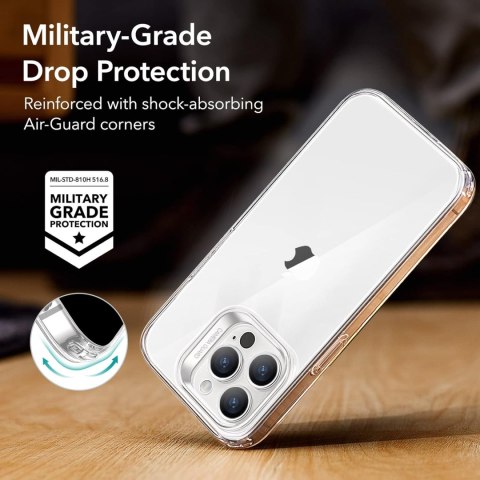 ETUI APPLE IPHONE 14 PRO MAX BEZBARWNE TRANSPARENTNE WYTRZYMAŁE OCHRONNE