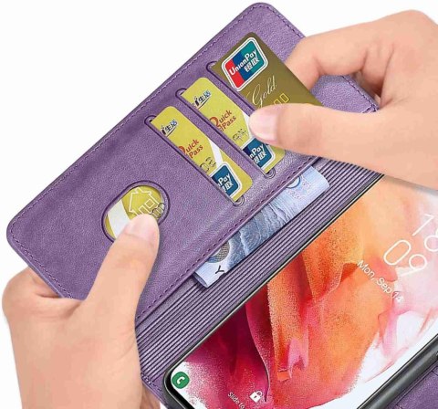 ETUI APPLE IPHONE 14 PRO MAX FIOLETOWE ZAMYKANE Z KLAPKĄ DZIEWCZYNA NAPIS ETUI APPLE IPHONE 14 PRO MAX FIOLETOWE ZAMYKANE Z KLAPKĄ DZIEWCZYNA NAPIS