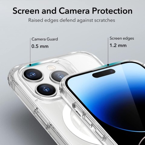 ETUI APPLE IPHONE 14 PRO MAX PRZEZROCZYSTE MAGSAFE WYTRZYMAŁE OCHRONNE