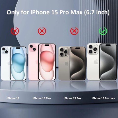 ETUI APPLE IPHONE 15 PRO MAX GRANATOWE PANCERNE PIERŚCIEŃ OCHRONA APARATU ETUI APPLE IPHONE 15 PRO MAX GRANATOWE PANCERNE PIERŚCIEŃ OCHRONA APARATU