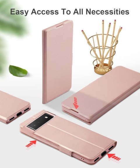 ETUI GOOGLE PIXEL 6 RÓŻOWE ELEGANCKIE ZAMYKANE Z KLAPKĄ MAGNETYCZNE ETUI GOOGLE PIXEL 6 RÓŻOWE ELEGANCKIE ZAMYKANE Z KLAPKĄ MAGNETYCZNE