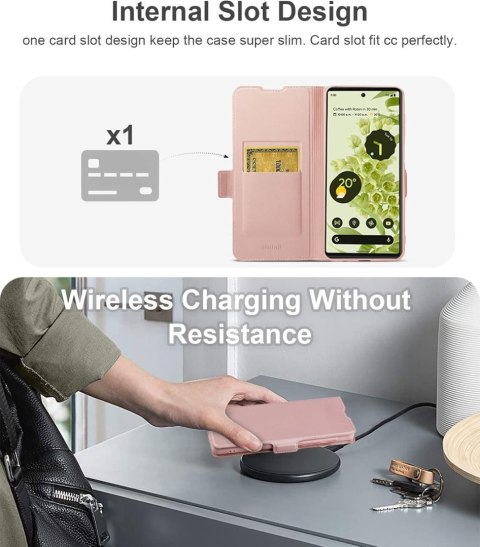 ETUI GOOGLE PIXEL 6 RÓŻOWE ELEGANCKIE ZAMYKANE Z KLAPKĄ MAGNETYCZNE ETUI GOOGLE PIXEL 6 RÓŻOWE ELEGANCKIE ZAMYKANE Z KLAPKĄ MAGNETYCZNE
