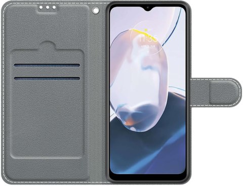 ETUI MOTOROLA MOTO E22 / E22i WIDOK NAUTA NIEBO NIEBIESKIE ZAMYKANE SOLIDNE