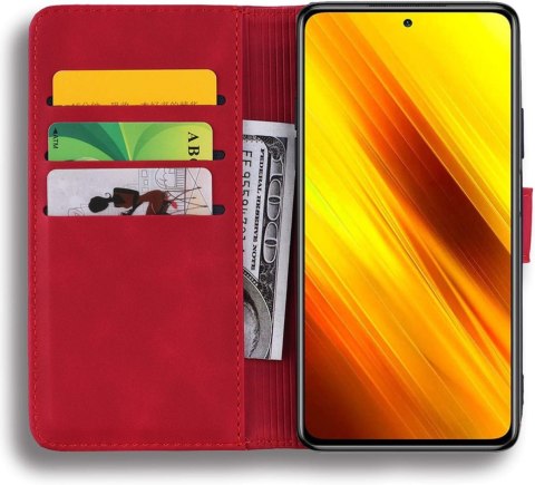 ETUI MOTOROLA MOTO G POWER 2021 CZERWONE WYTŁACZANY WZÓR ZAMYKANE Z KLAPKĄ ETUI MOTOROLA MOTO G POWER 2021 CZERWONE WYTŁACZANY WZÓR ZAMYKANE Z KLAPKĄ