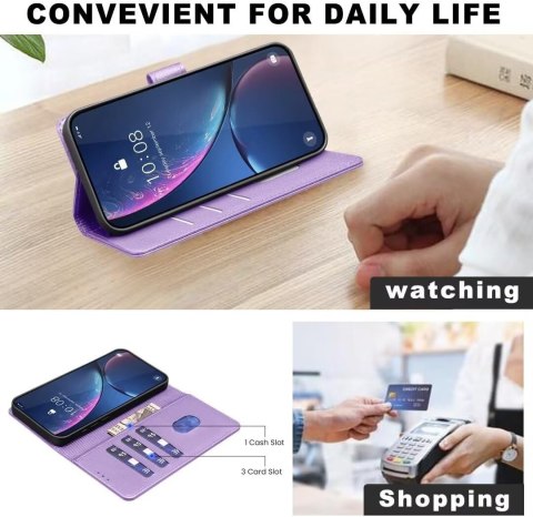 ETUI SAMSUNG GALAXY A12 5G FIOLETOWE ZAMYKANE Z KLAPKĄ MIEJSCE NA KARTY ETUI SAMSUNG GALAXY A12 5G FIOLETOWE ZAMYKANE Z KLAPKĄ MIEJSCE NA KARTY