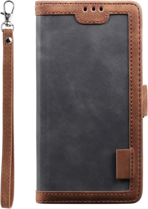 ETUI SAMSUNG GALAXY A13 4G SZARY BRĄZOWY IMITACJA SKÓRY ZAMYKANE Z KLAPKĄ ETUI SAMSUNG GALAXY A13 4G SZARY BRĄZOWY IMITACJA SKÓRY ZAMYKANE Z KLAPKĄ