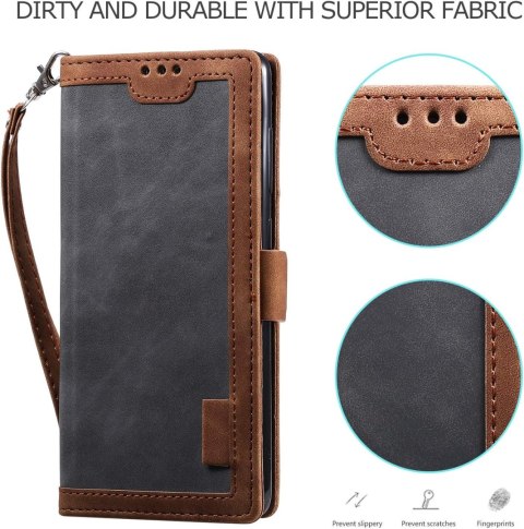 ETUI SAMSUNG GALAXY A13 4G SZARY BRĄZOWY IMITACJA SKÓRY ZAMYKANE Z KLAPKĄ ETUI SAMSUNG GALAXY A13 4G SZARY BRĄZOWY IMITACJA SKÓRY ZAMYKANE Z KLAPKĄ