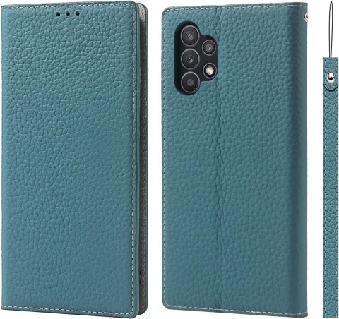 ETUI SAMSUNG GALAXY A32 5G NIEBIESKIE ZAMYKANE Z KALPKĄ IMITACJA SKÓRY ETUI SAMSUNG GALAXY A32 5G NIEBIESKIE ZAMYKANE Z KALPKĄ IMITACJA SKÓRY