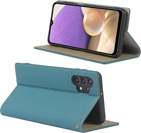 ETUI SAMSUNG GALAXY A32 5G NIEBIESKIE ZAMYKANE Z KALPKĄ IMITACJA SKÓRY ETUI SAMSUNG GALAXY A32 5G NIEBIESKIE ZAMYKANE Z KALPKĄ IMITACJA SKÓRY