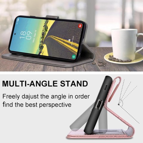 ETUI SAMSUNG GALAXY S20 CZARNE ZE WZOREM ZAMYKANE Z KLAPKĄ MIEJSCE NA KARTY ETUI SAMSUNG GALAXY S20 CZARNE ZE WZOREM ZAMYKANE Z KLAPKĄ MIEJSCE NA KARTY