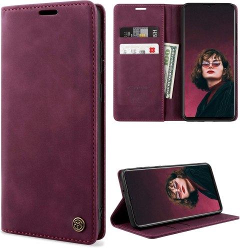ETUI SAMSUNG GALAXY S21 FIOLETOWE ELEGANCKIE ZAMYKANE Z KLAPKĄ SOLIDNE ETUI SAMSUNG GALAXY S21 FIOLETOWE ELEGANCKIE ZAMYKANE Z KLAPKĄ SOLIDNE
