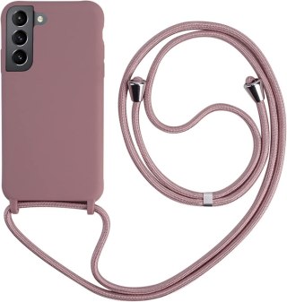 ETUI SAMSUNG GALAXY S22+ ZGASZONY RÓŻ OCHRONNE WYTRZYMAŁE +SMYCZ