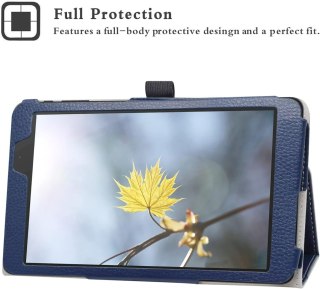 ETUI TABLET ALLDOCUBE IPLAY 8T GRANATOWE ZAMYKANE Z KLAPKĄ WYSOKA OCHRONA