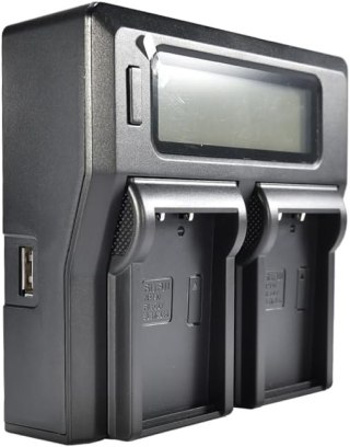 ŁADOWRKA DO BATERII OLYMPUS BLS-5 BLS-1 SZYBKIE ŁADOWANIE AC 100-240V LCD