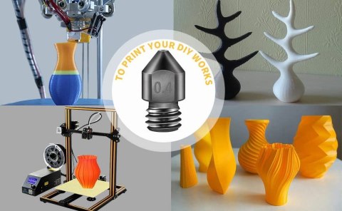 ZESTAW 23 DYSZ DRUKARKA 3D Creality Ender 3 MOSIĄDZ STAL 0,4/0,5/0,6mm MK8 ZESTAW 23 DYSZ DRUKARKA 3D Creality Ender 3 MOSIĄDZ STAL 0,4/0,5/0,6mm MK8