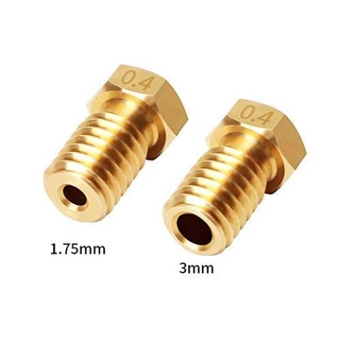 ZESTAW 34 DYSZ DRUKARKA 3D V6 MOSIĄDZ STAL 0,2/0,3/0,4/0,6/0,8/1 mm ZESTAW 34 DYSZ DRUKARKA 3D V6 MOSIĄDZ STAL 0,2/0,3/0,4/0,6/0,8/1 mm