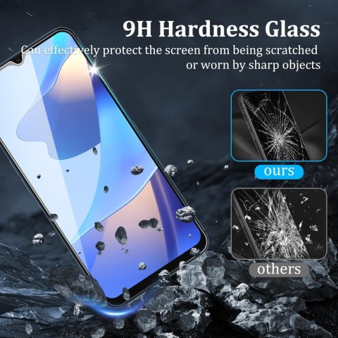 2x SZKŁO HARTOWANE DO OPPO A16/ A16s WYSOKA OCHRONA WYTRZYMAŁE SOLIDNE