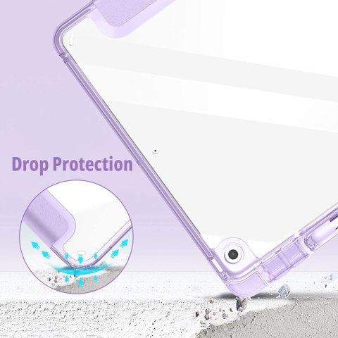 ETUI APPLE IPAD 10.2 2021/ 2020/ 2019 FILOETOWE PASTELOWE ZAMYKANE Z KLAPKĄ
