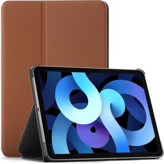 ETUI APPLE IPAD AIR 4 GEN. 2020 10.9" BRĄZOWE ZAMYKANE Z KLAPKĄ OCHRONNE