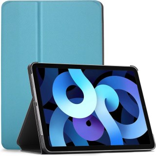 ETUI APPLE IPAD AIR 4 GEN. 2020 ZAMYKANE Z KALPKĄ NIEBIESKIE WYSOKA OCHRONA