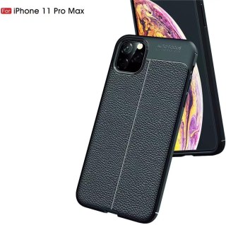 ETUI APPLE IPHONE 11 PRO MAX CIEMNE ZIELONE IMITACJA SKÓRY +PODSTAWKA