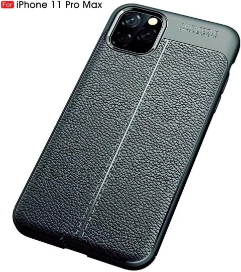ETUI APPLE IPHONE 11 PRO MAX CIEMNE ZIELONE IMITACJA SKÓRY +PODSTAWKA