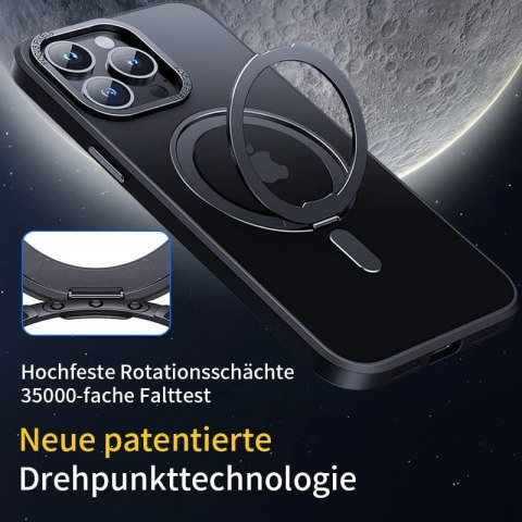 ETUI APPLE IPHONE 14 PRO MAX PRZEZROCZYSTE SREBRNY PIERŚCIEŃ MAGSAFE ETUI APPLE IPHONE 14 PRO MAX PRZEZROCZYSTE SREBRNY PIERŚCIEŃ MAGSAFE