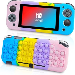 ETUI DO NINTENDO SWITCH POP IT SENSORYCZNE KOLOROWE ANTYSTRESOWE PRZYJEMNE