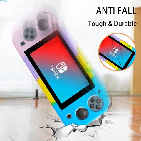 ETUI DO NINTENDO SWITCH POP IT SENSORYCZNE KOLOROWE ANTYSTRESOWE PRZYJEMNE
