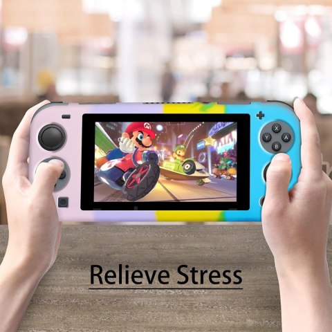 ETUI DO NINTENDO SWITCH POP IT SENSORYCZNE KOLOROWE ANTYSTRESOWE PRZYJEMNE