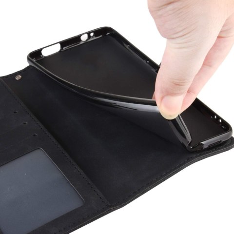 ETUI GOOGLE PIXEL 3a GRANATOWE SOLIDNE ZAMYKANE Z KLAPKĄ KIESZEŃ ETUI GOOGLE PIXEL 3a GRANATOWE SOLIDNE ZAMYKANE Z KLAPKĄ KIESZEŃ