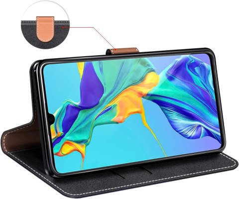 ETUI HUAWEI P30 ZAMYKANE Z KLAPKĄ GRANATOWE TURKUSOWE WYTRZYMAŁE SOLIDNE ETUI HUAWEI P30 ZAMYKANE Z KLAPKĄ GRANATOWE TURKUSOWE WYTRZYMAŁE SOLIDNE
