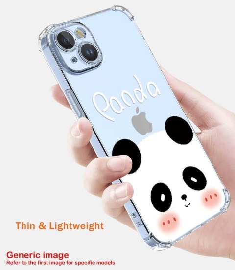 ETUI XIAOMI 13 PRZEZROCZYSTE MIŚ PANDA SŁODKIE UROCZE WYTRZYMAŁE OCHRONNE