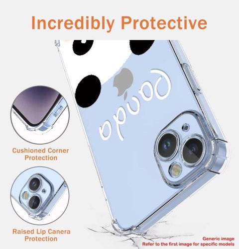 ETUI XIAOMI 13 PRZEZROCZYSTE MIŚ PANDA SŁODKIE UROCZE WYTRZYMAŁE OCHRONNE